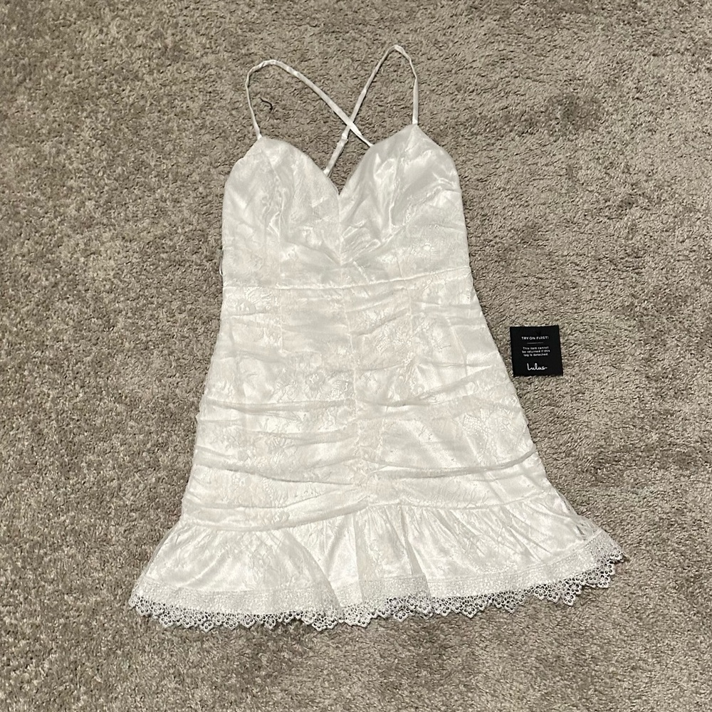Lacey white lulus dress